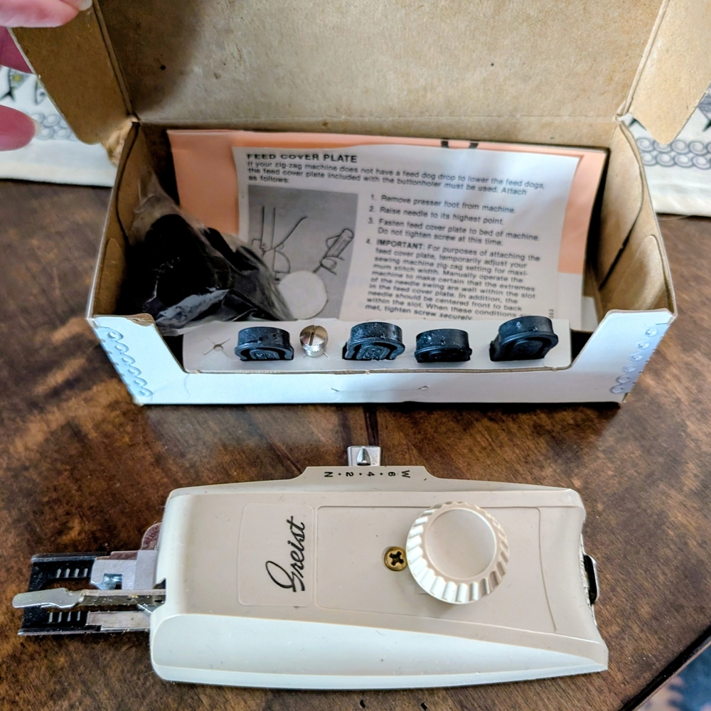 Greist Sewing Machine Attachment Set - Picture 2 of 5
